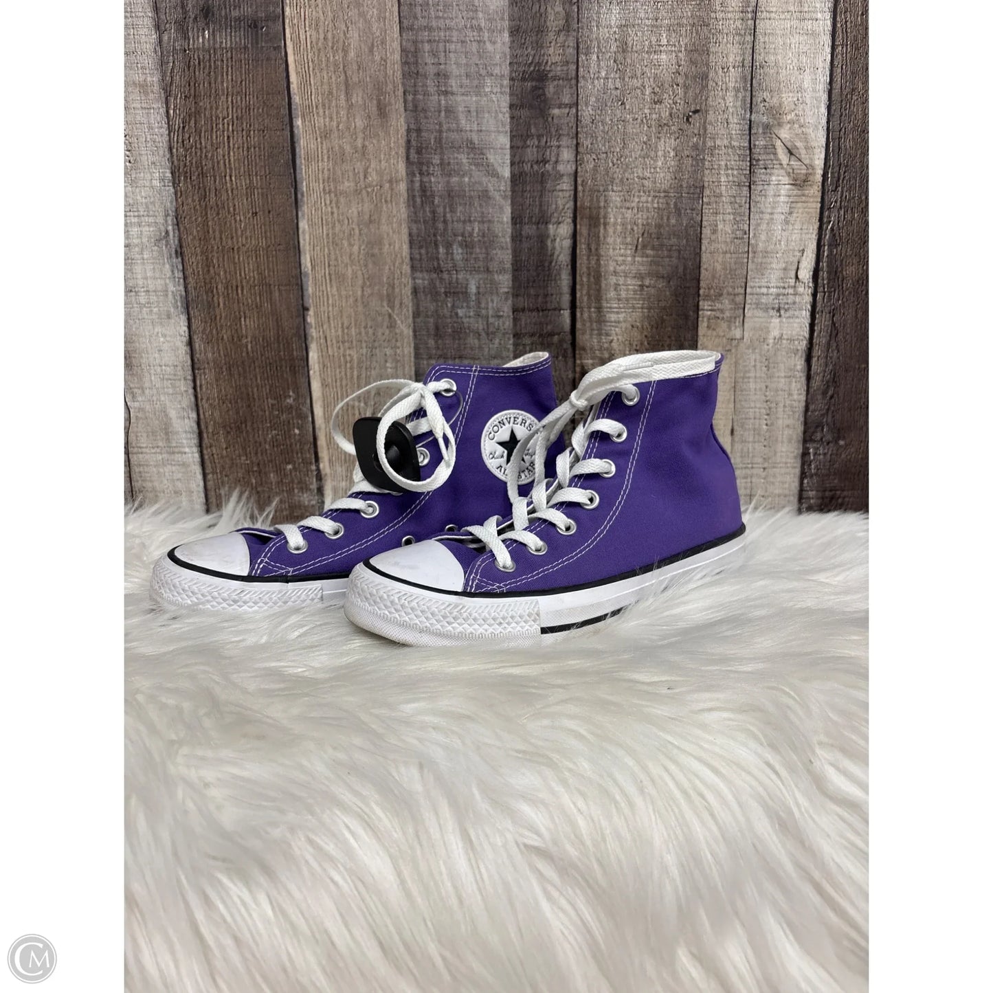 Shoes Sneakers By Converse In Purple, Size: 6.5
