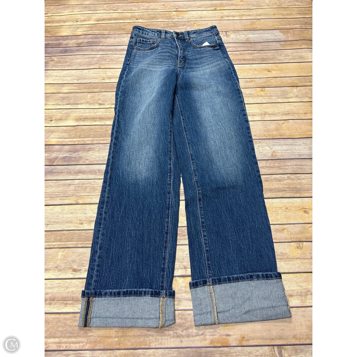 Jeans Straight By Bke In Blue Denim, Size: 6