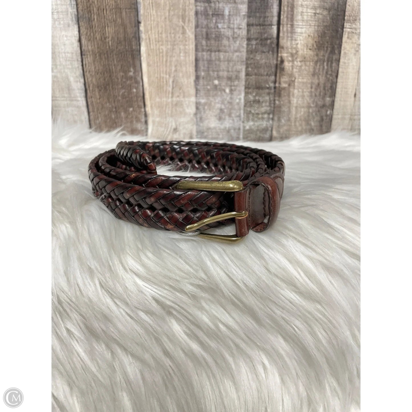 Belt Leather By Nine West, Size: Xlarge