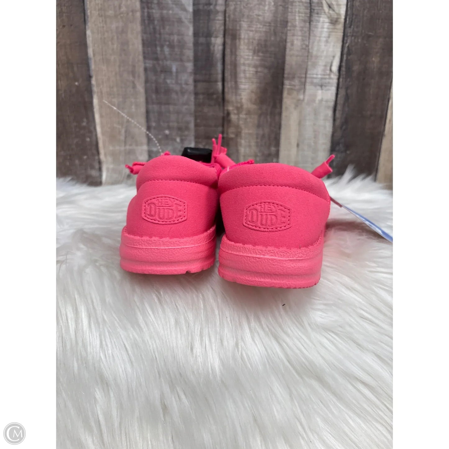 Shoes Sneakers By Hey Dude In Pink, Size: 7
