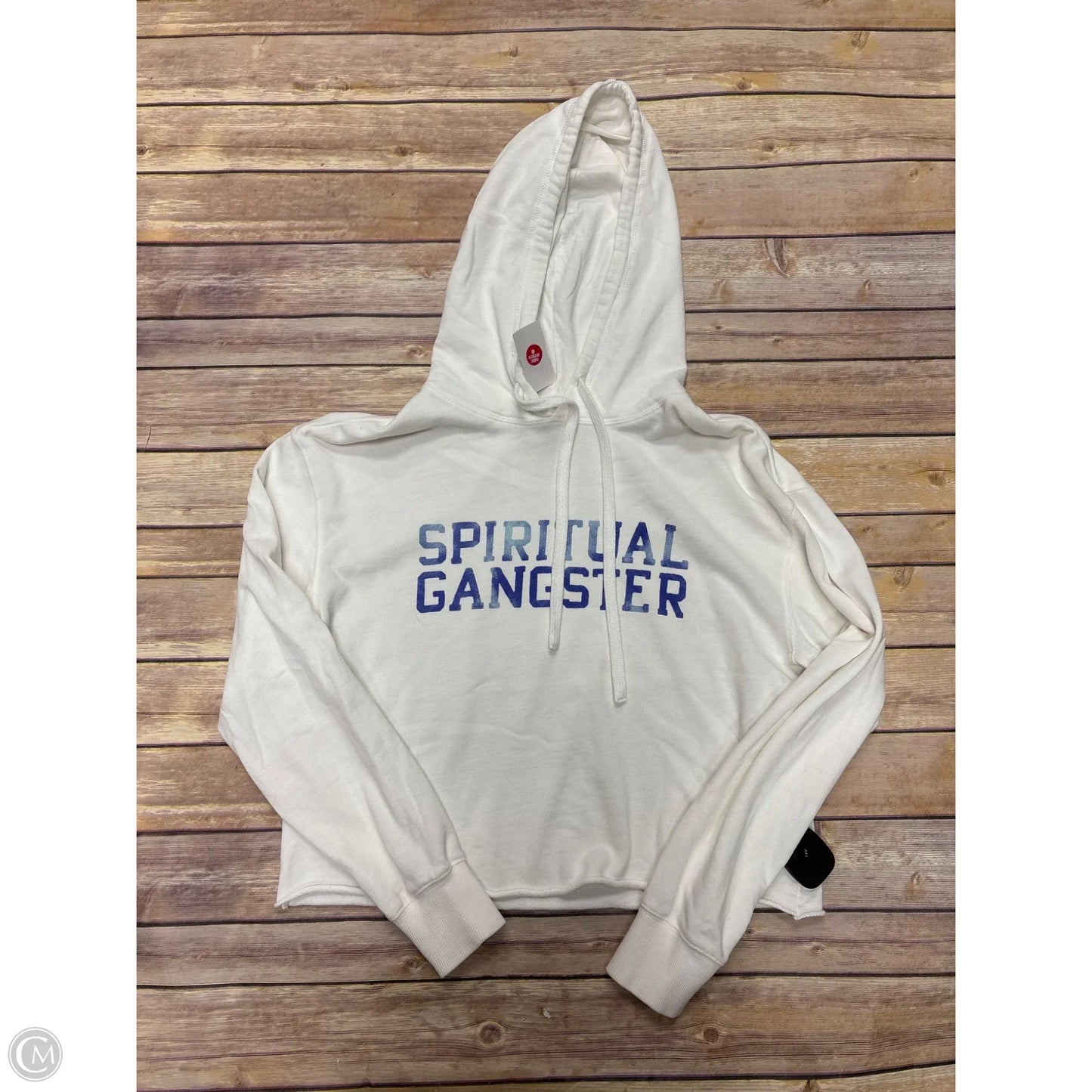 Sweatshirt Hoodie By Spiritual Gangster In White, Size: Xs