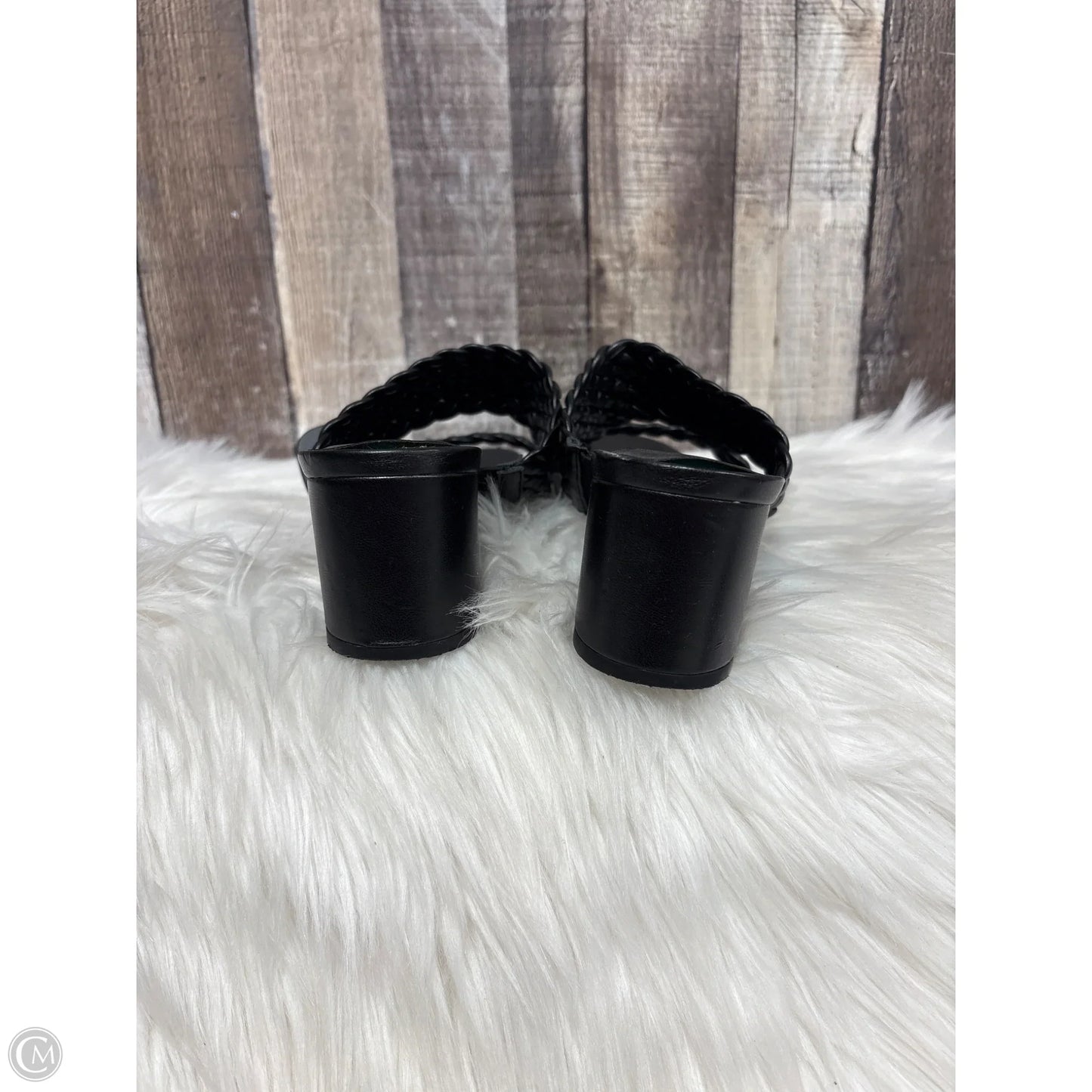 Sandals Heels Block By A New Day In Black, Size: 7.5