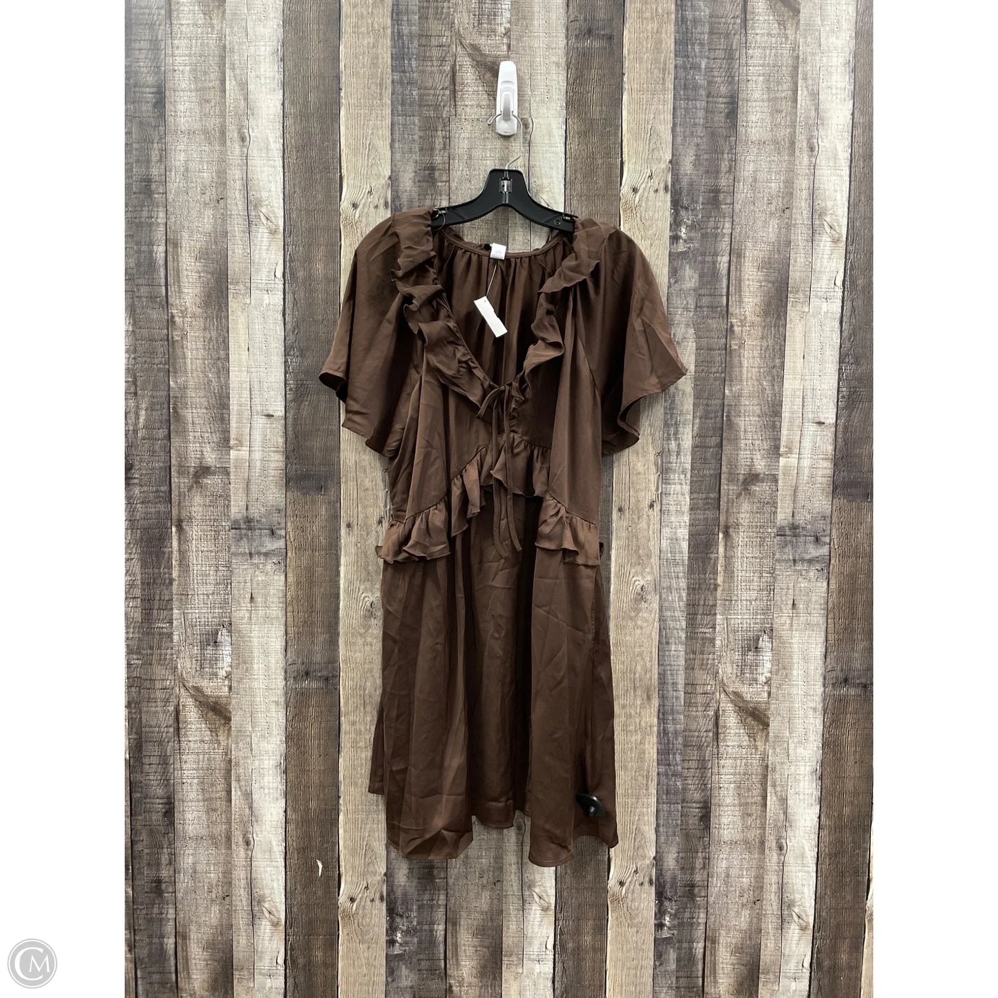 Dress Casual Short By Old Navy In Brown, Size: L