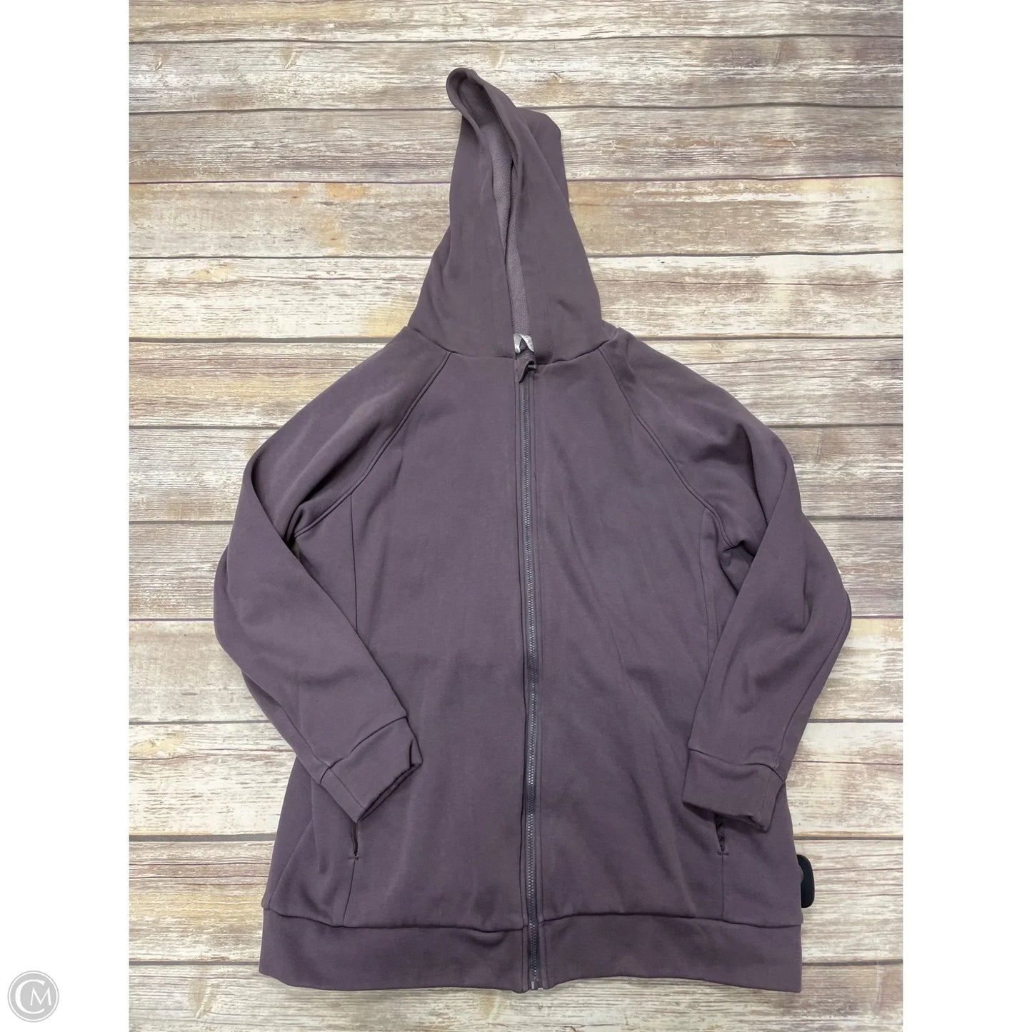 Athletic Sweatshirt Hoodie By Fabletics In Purple, Size: S
