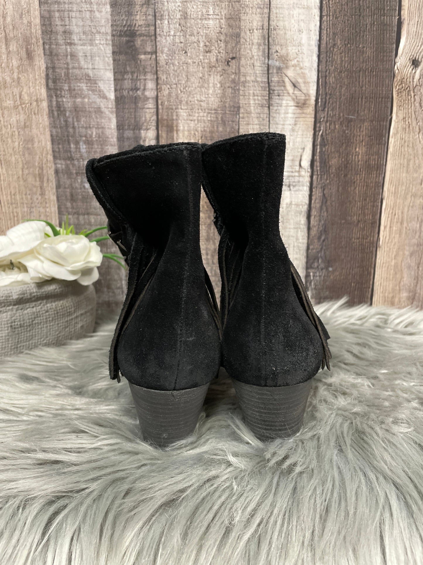 Boots Ankle Heels By Frye Size: 9.5
