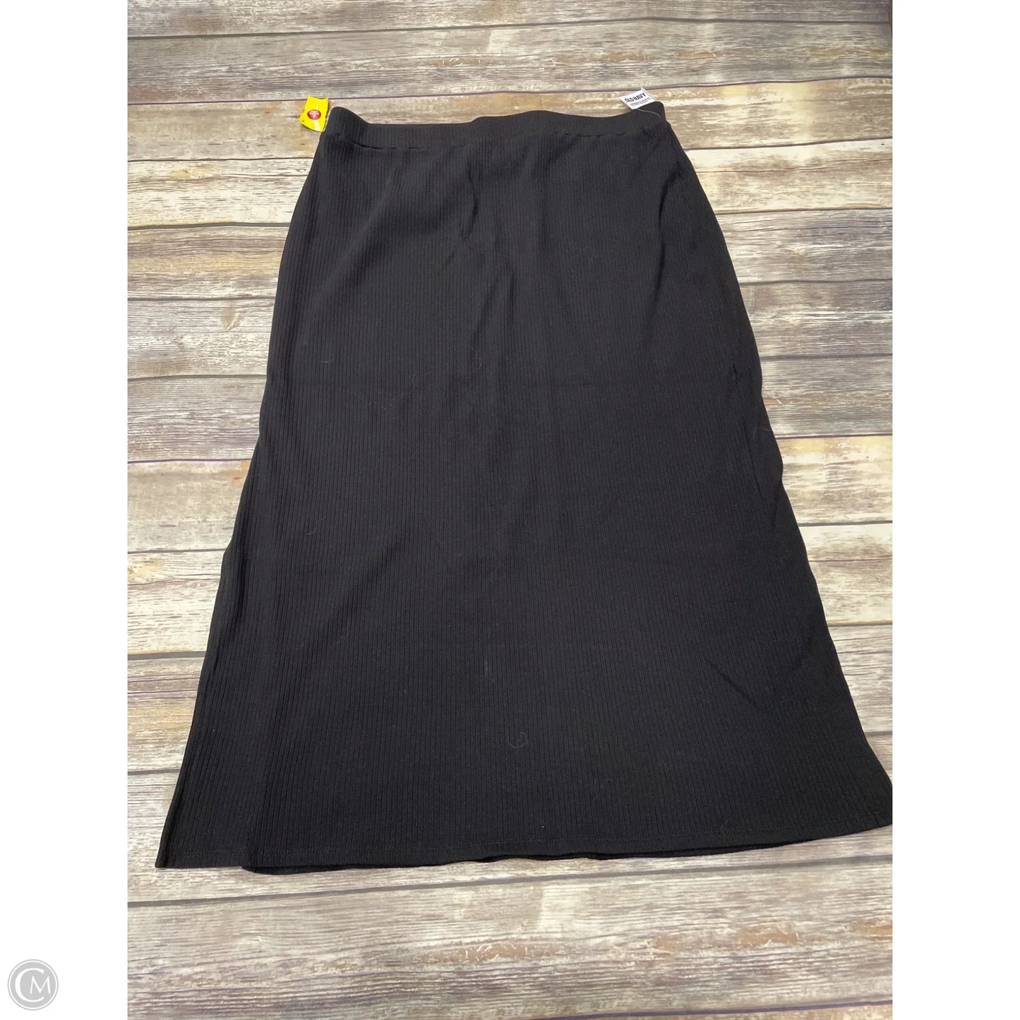 Skirt Maxi By Old Navy In Black, Size: Xl