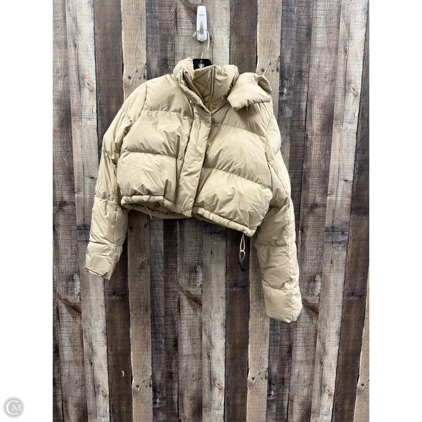 Coat Puffer & Quilted By Lululemon In Tan, Size: S