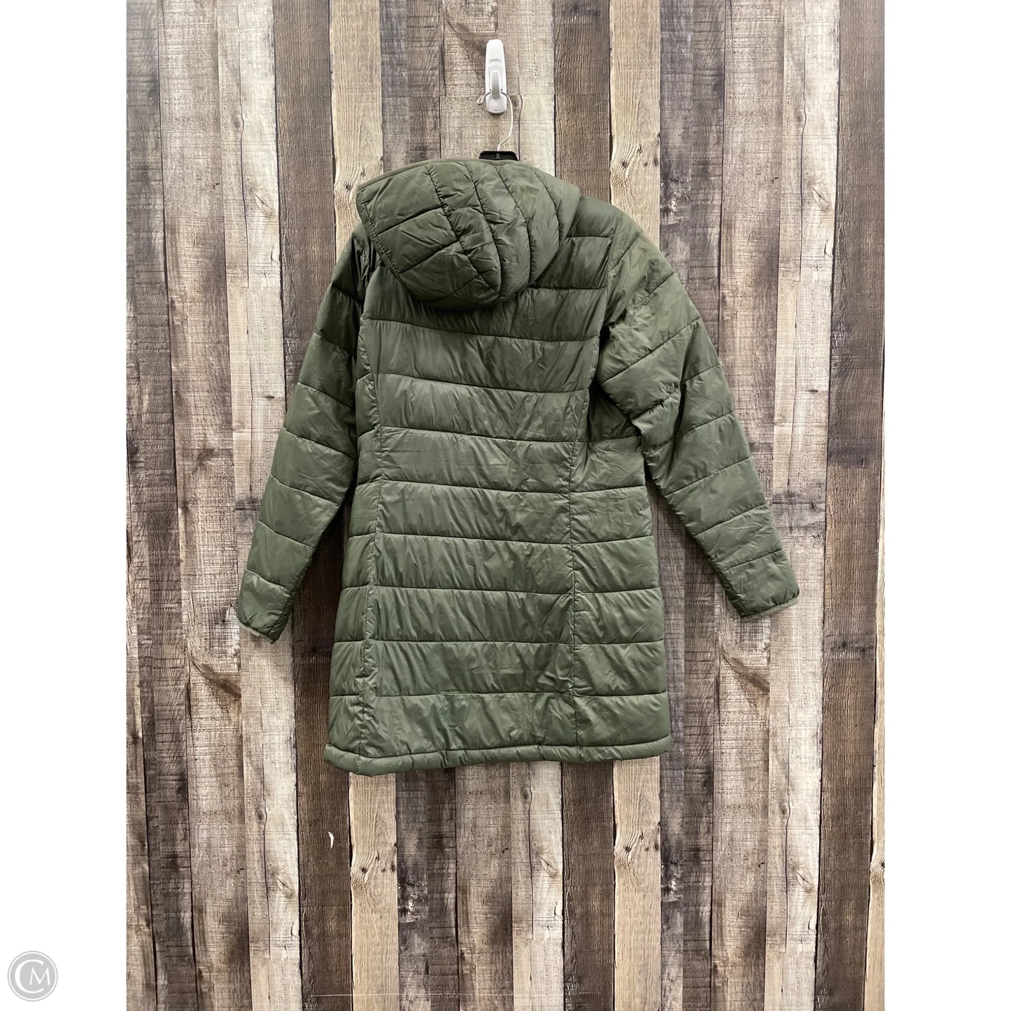 Coat Puffer & Quilted By Amazon Essentials In Green, Size: M