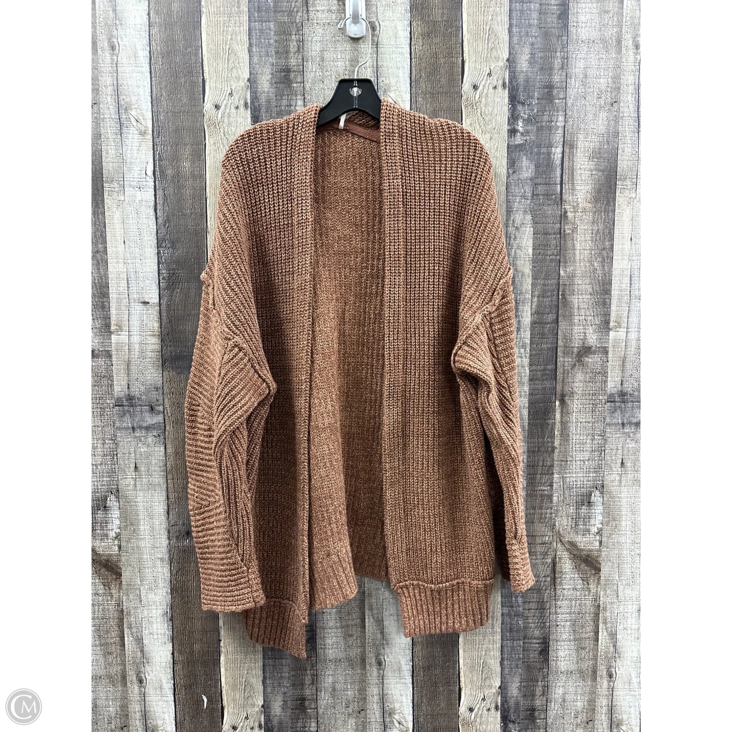 Sweater Cardigan By Free People In Brown, Size: M