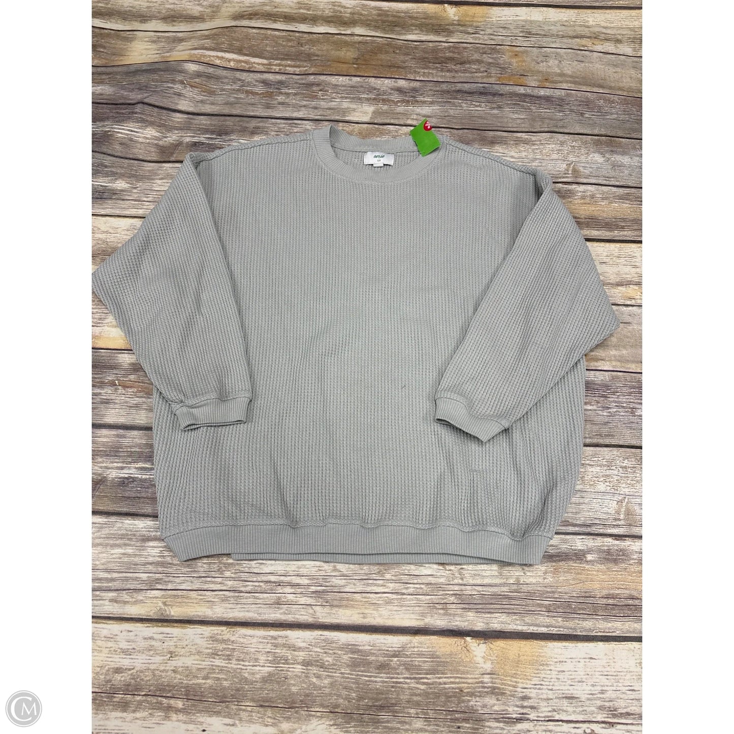 Sweatshirt Crewneck By Aerie In Green, Size: S