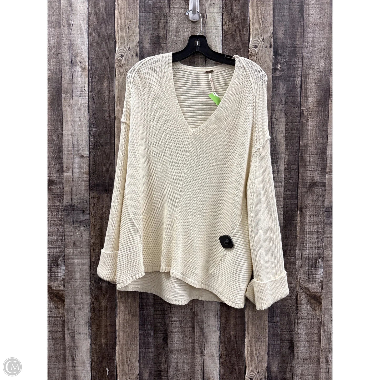 Sweater By Free People In Cream, Size: S