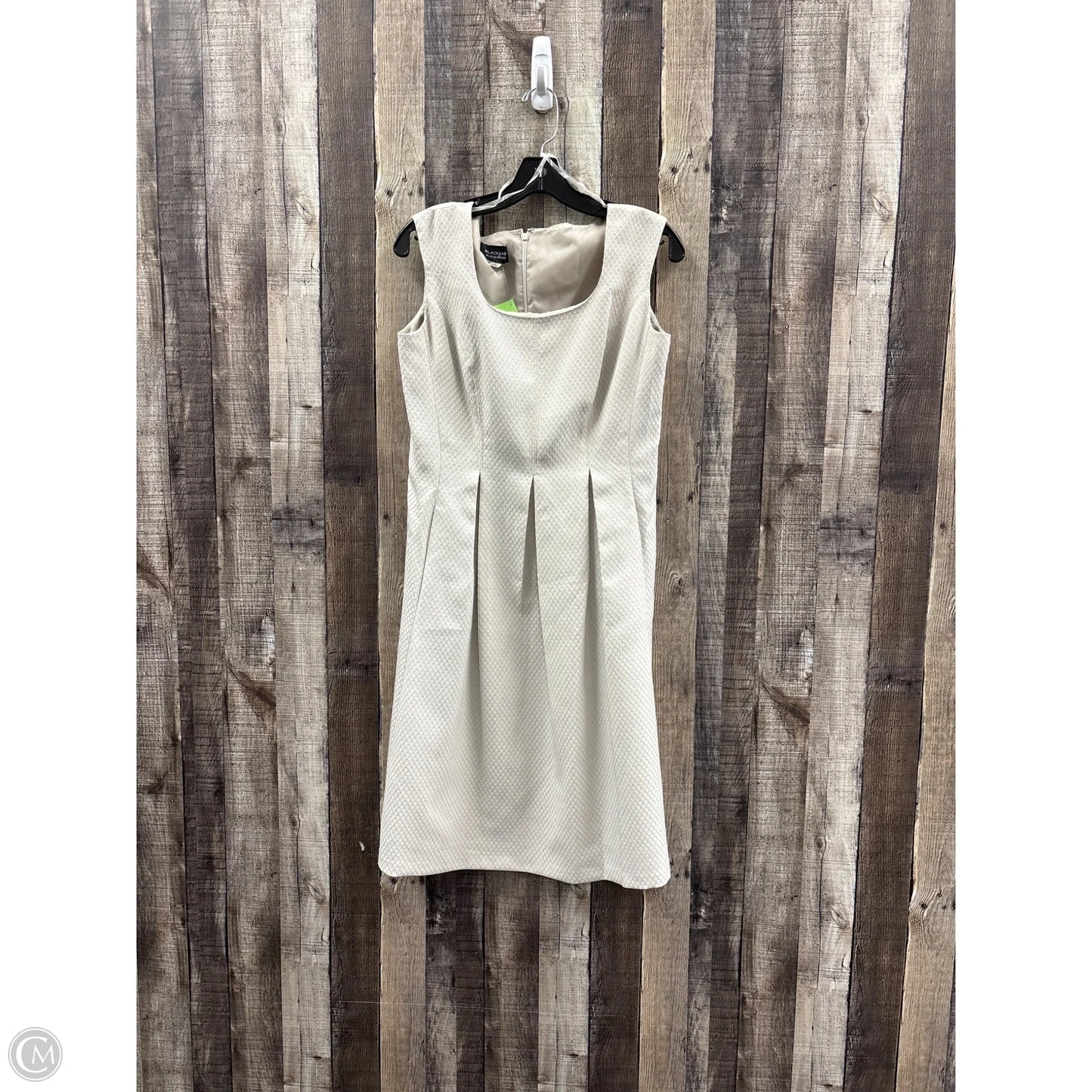 Dress Casual Midi By Evan-picone In Taupe, Size: 6