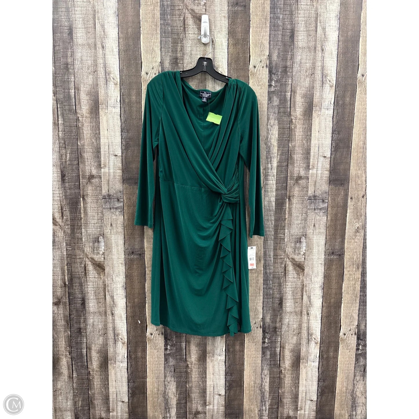 Dress Casual Midi By American Living In Green, Size: Xl