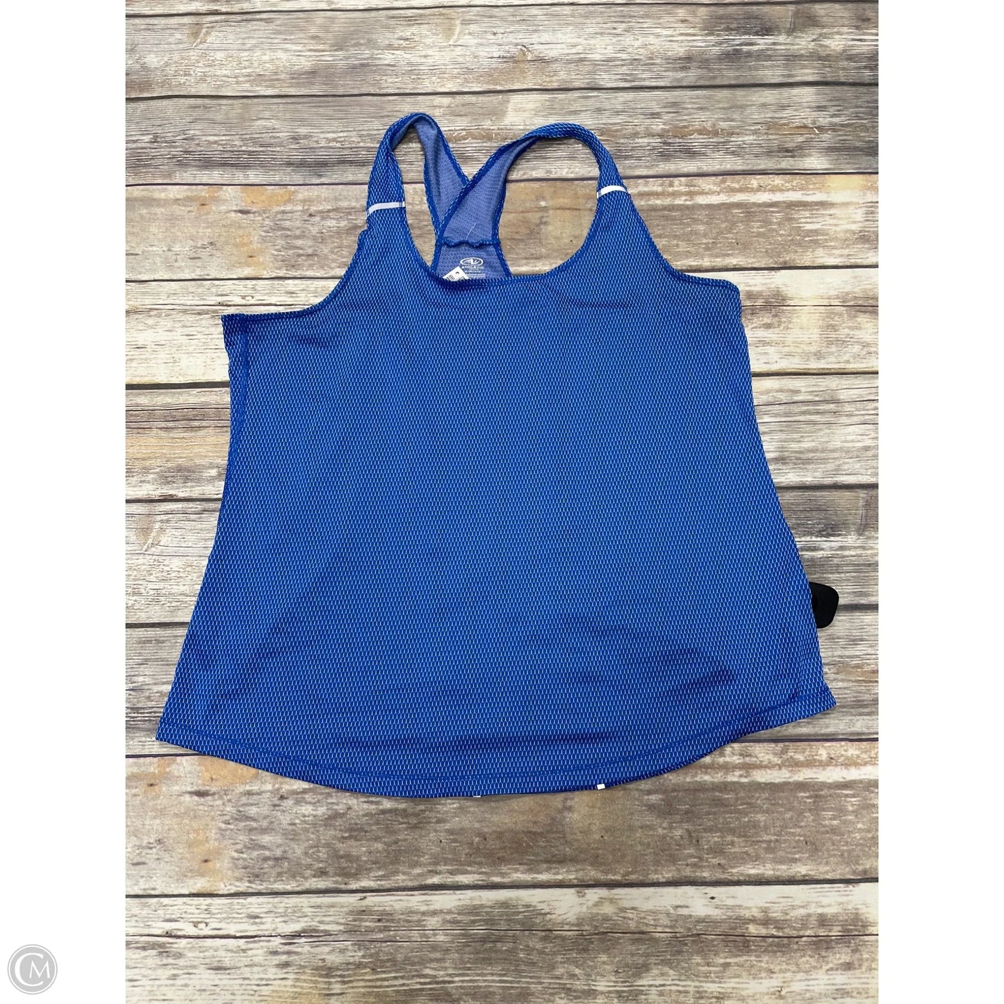 Athletic Tank Top By Athletic Works In Blue, Size: Xl