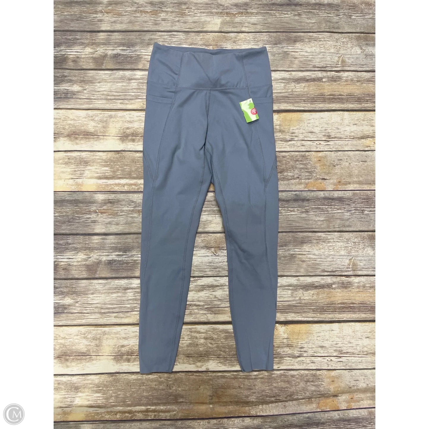 Athletic Leggings By Danskin In Blue, Size: S