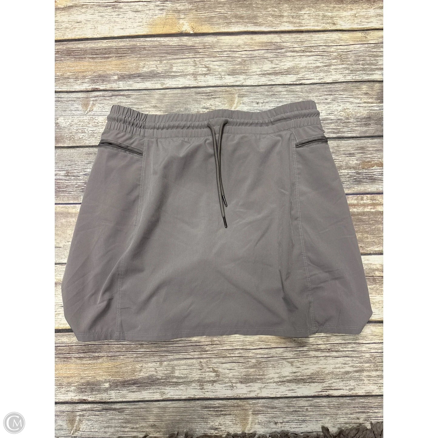 Athletic Skort By Kyodan In Grey, Size: M