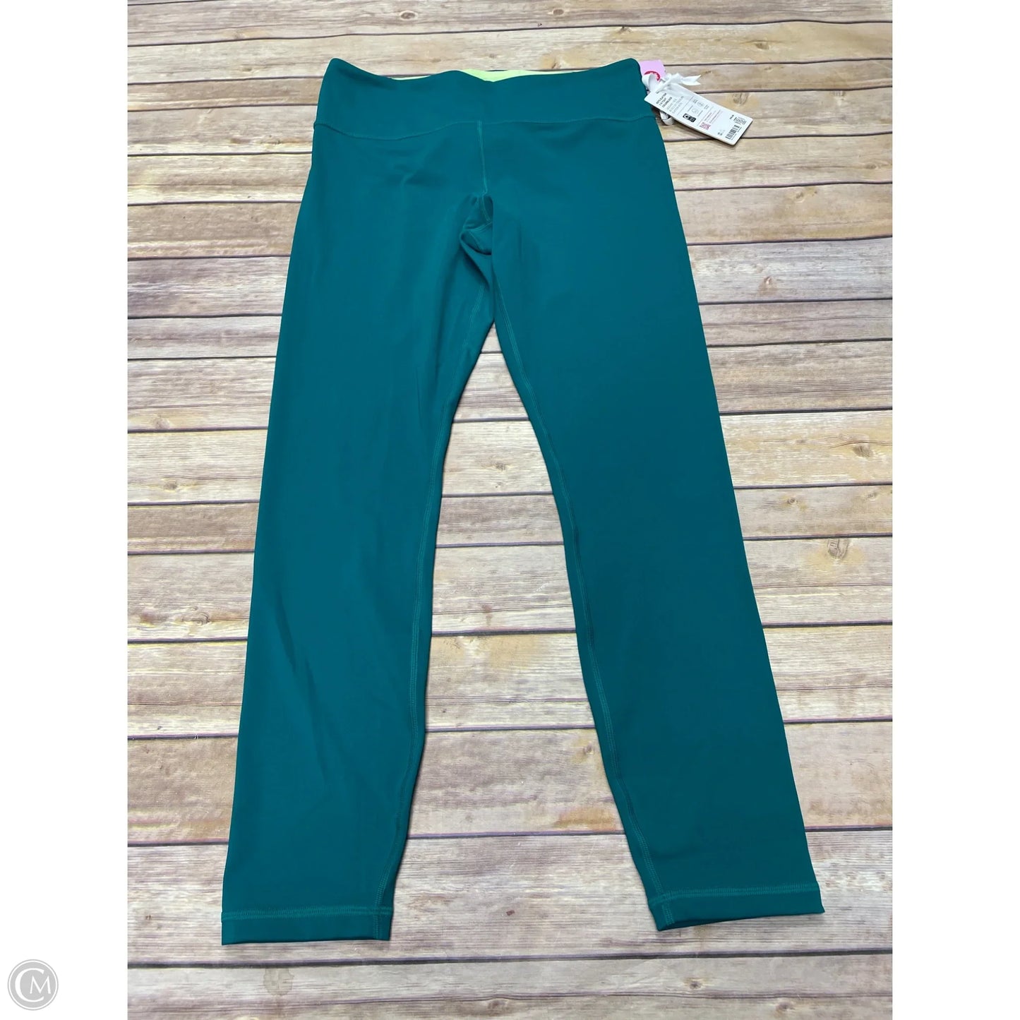 Athletic Leggings By Athleta In Green, Size: L