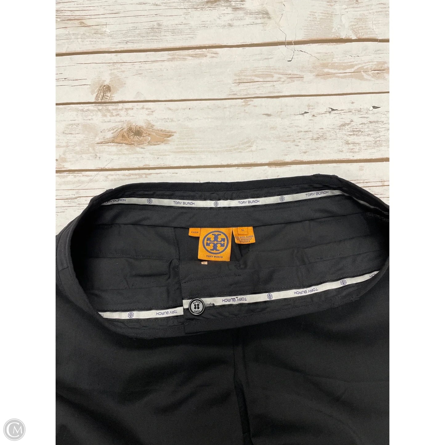 Pants Designer By Tory Burch In Black, Size: 10