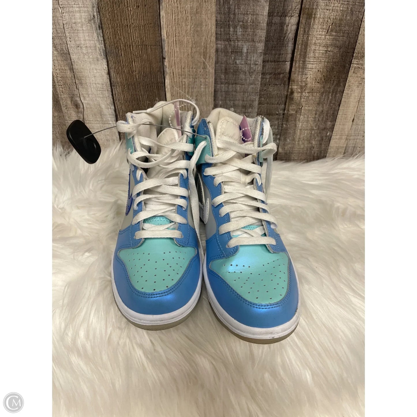 Shoes Athletic By Nike In Blue, Size: 9