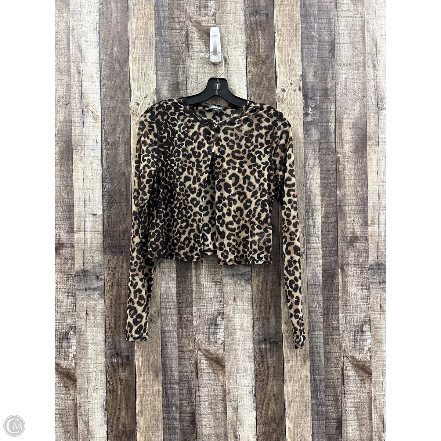 Cardigan By Wild Fable In Animal Print, Size: S