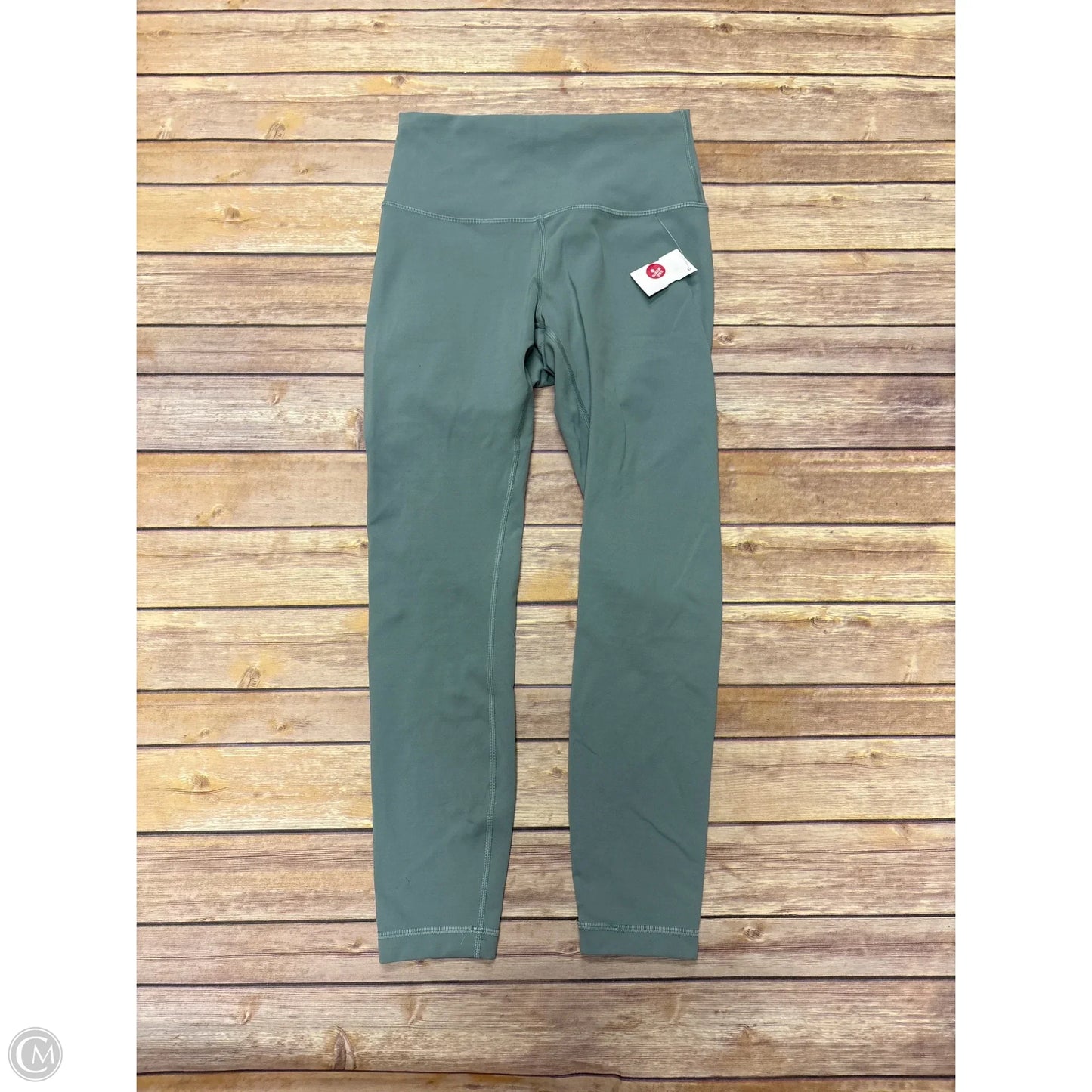 Athletic Leggings By Lululemon In Green, Size: 6