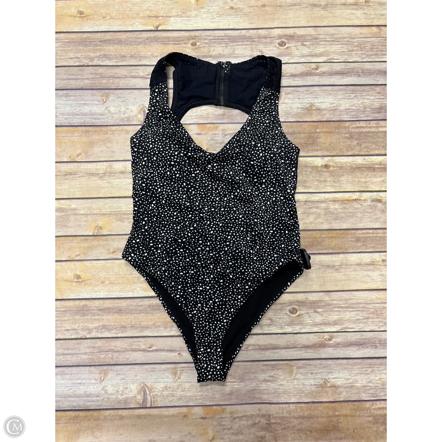 Swimsuit By Nike In Black & White, Size: M