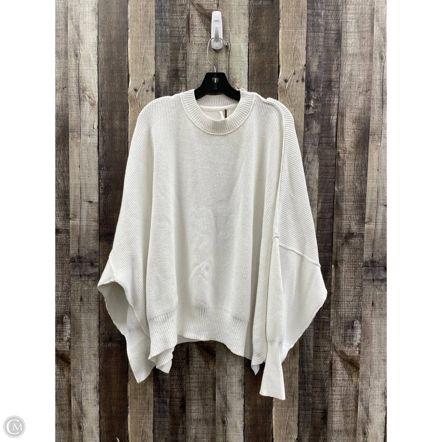 Sweater By Free People In White, Size: L