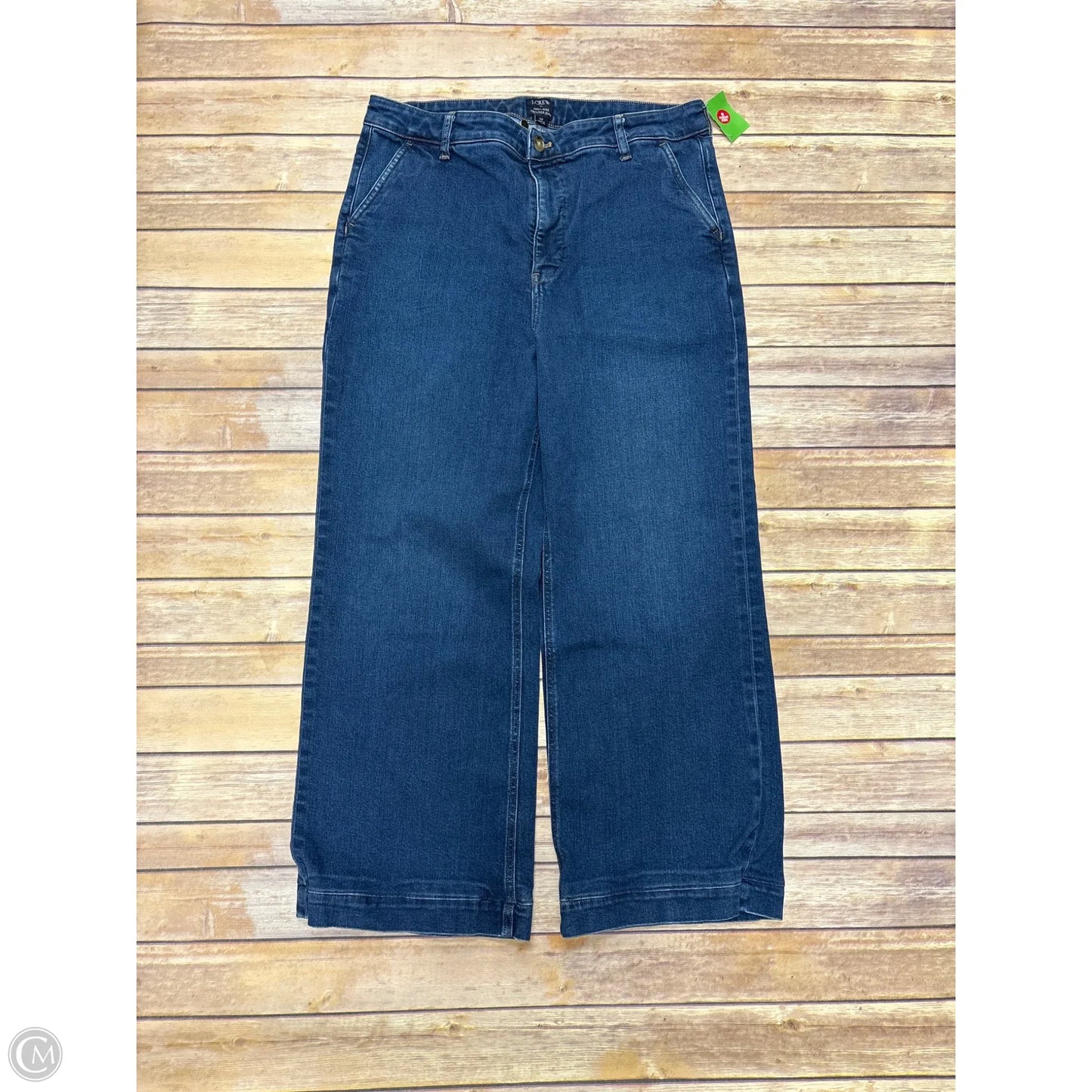 Jeans Straight By J. Crew In Blue, Size: 14