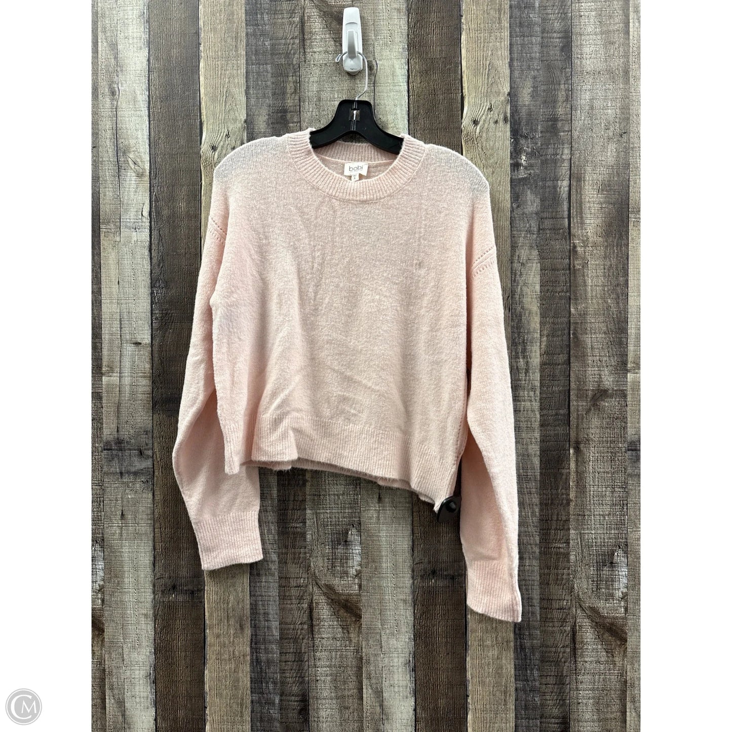 Sweater By Bobi In Pink, Size: S