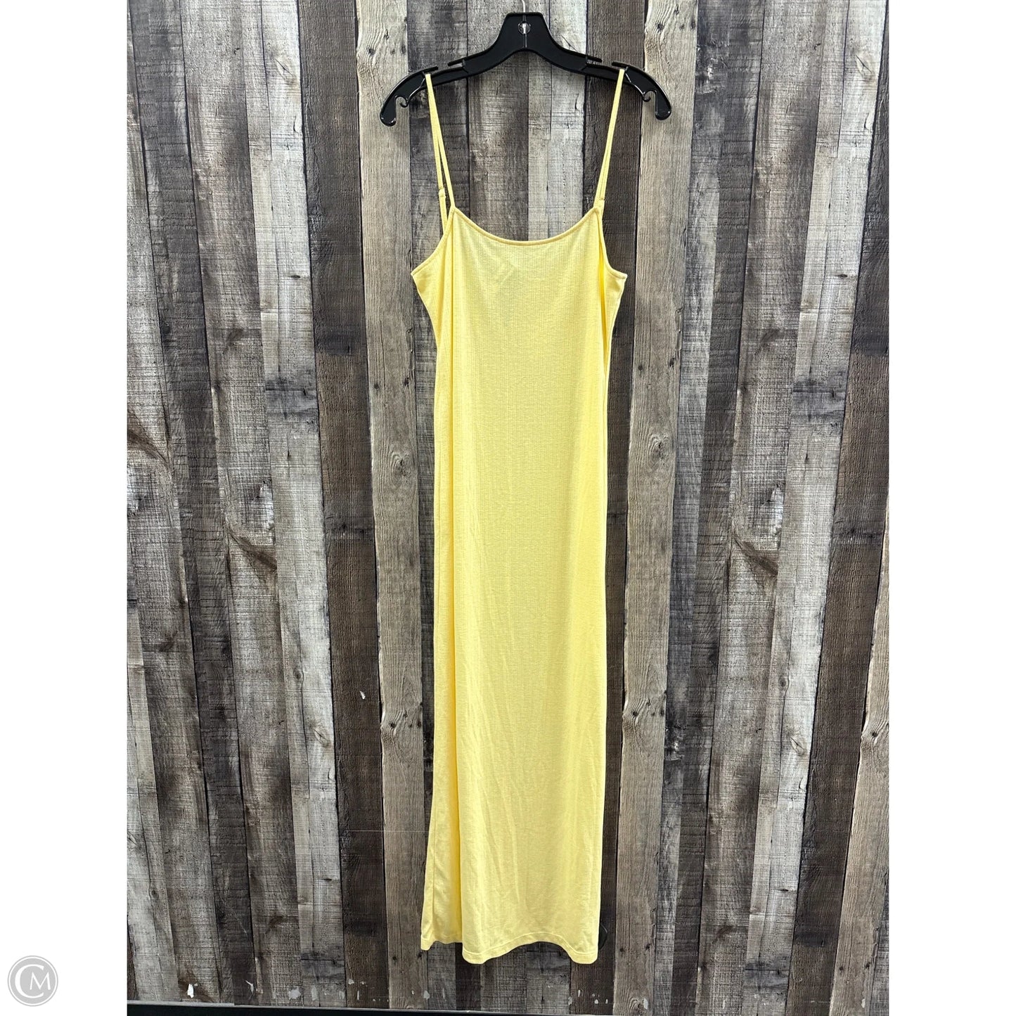 Dress Casual Maxi By Anthropologie In Yellow, Size: L