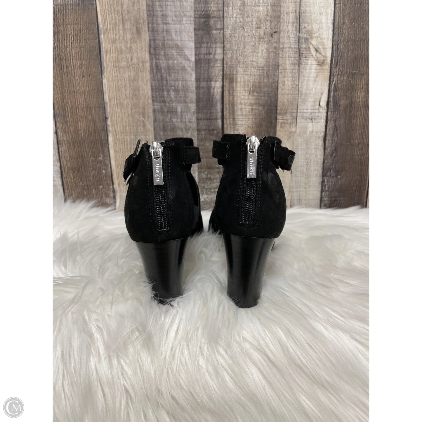 Shoes Heels Block By Unisa In Black, Size: 6.5