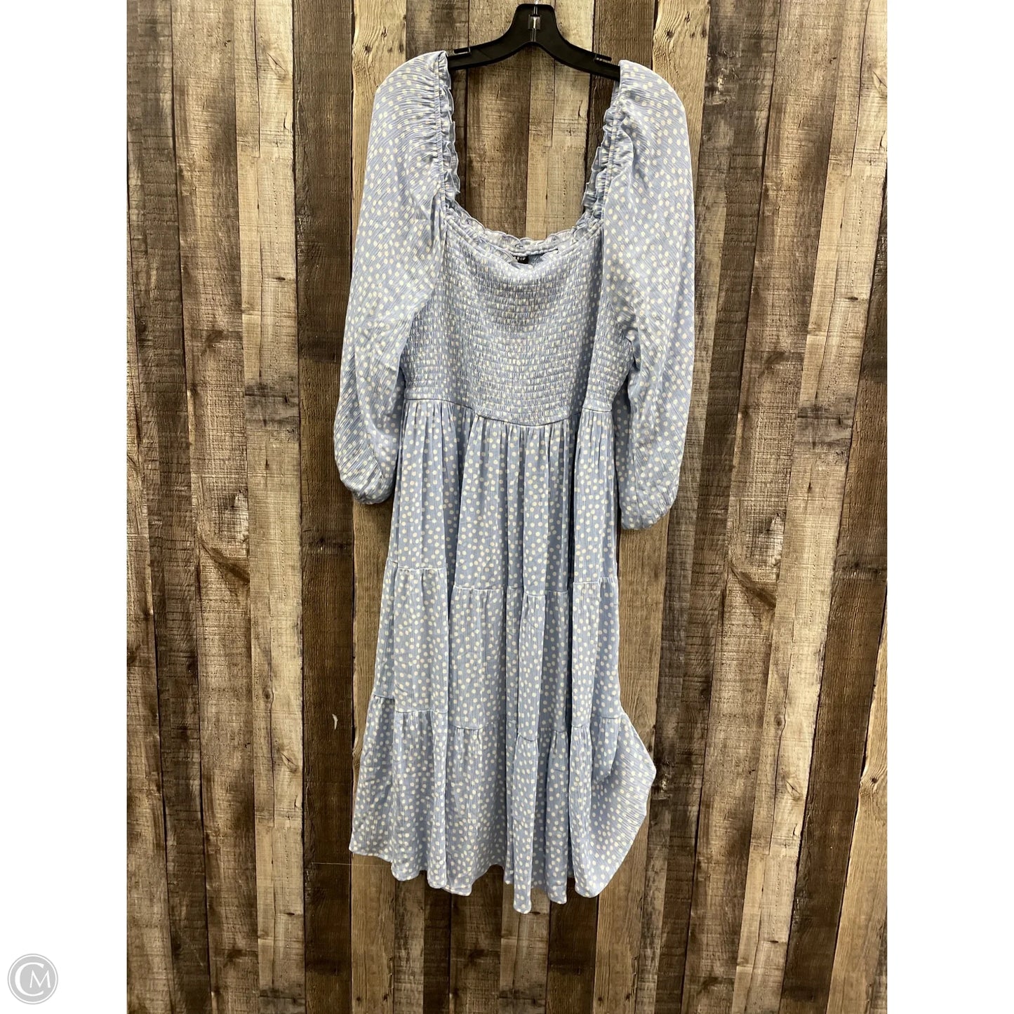 Dress Casual Short By Torrid In Blue, Size: 3x