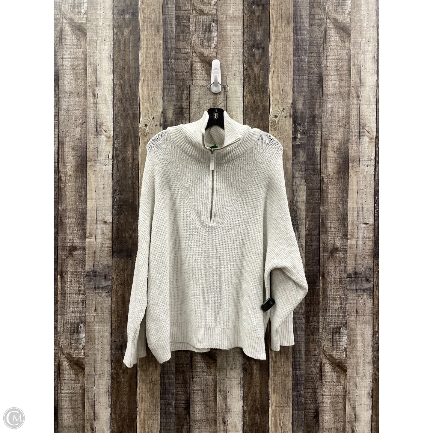 Sweatshirt Collar By Aerie In Grey, Size: Xl