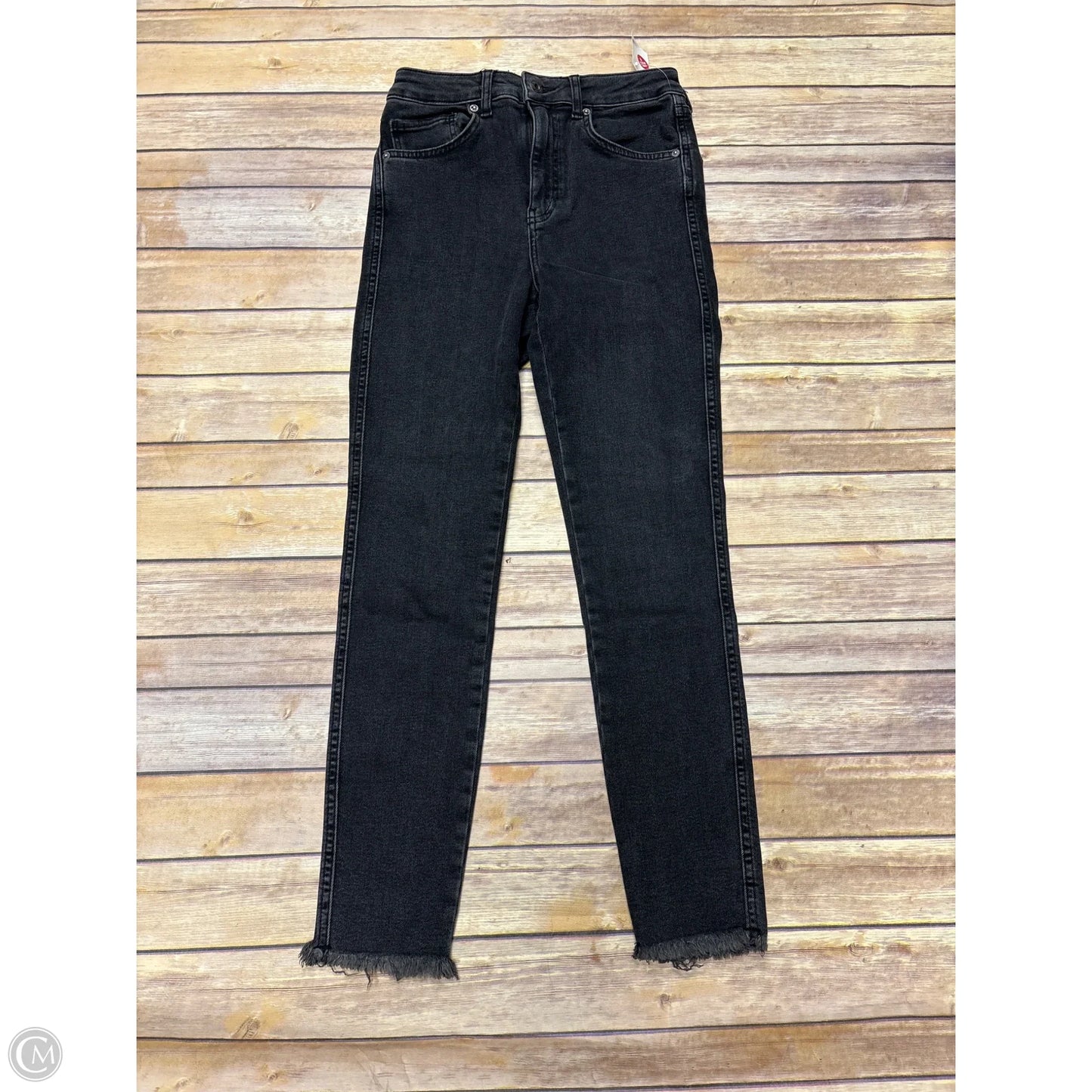 Jeans Skinny By We The Free In Black Denim, Size: 6