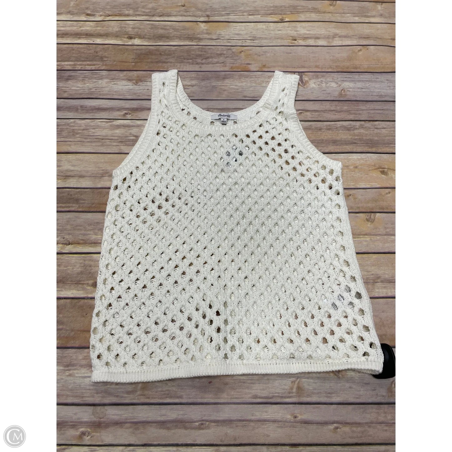Tank Top By Madewell In Cream, Size: S