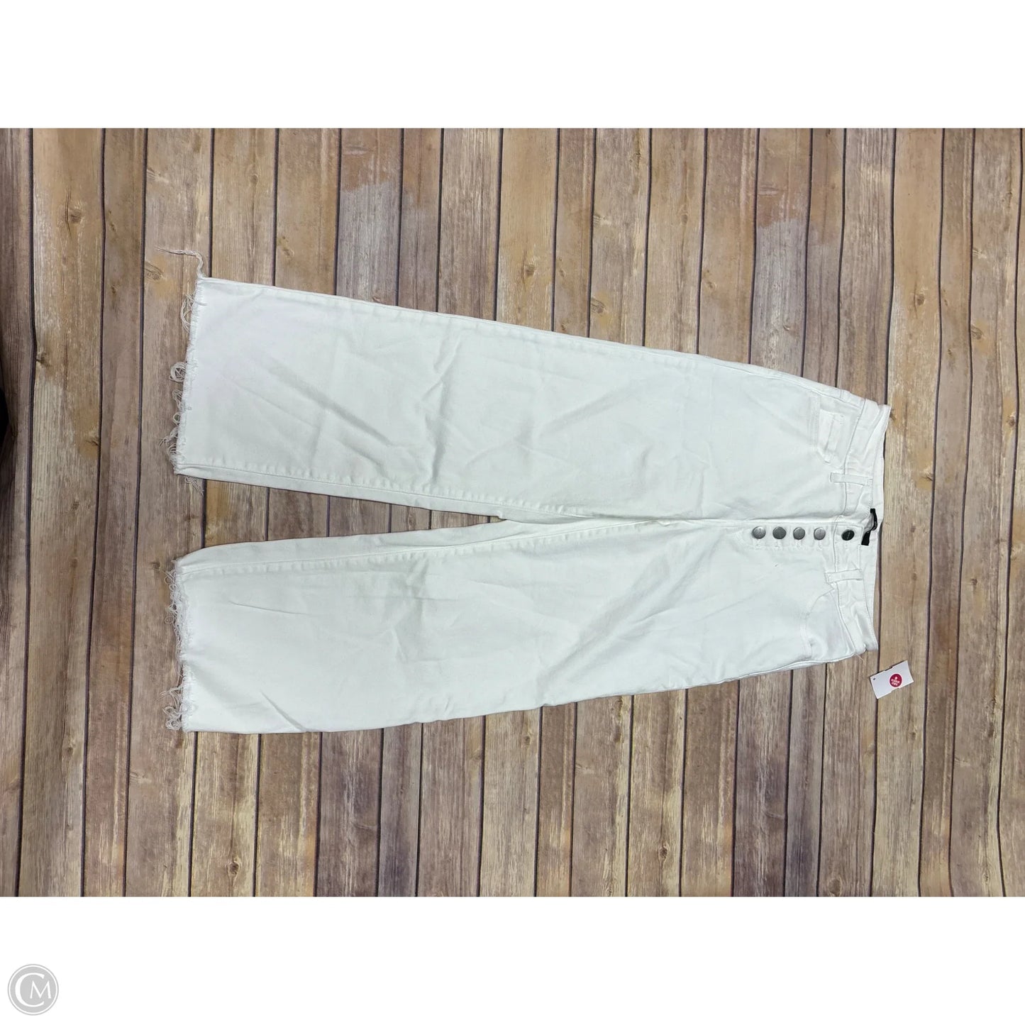 Jeans Straight By Cme In White, Size: 8