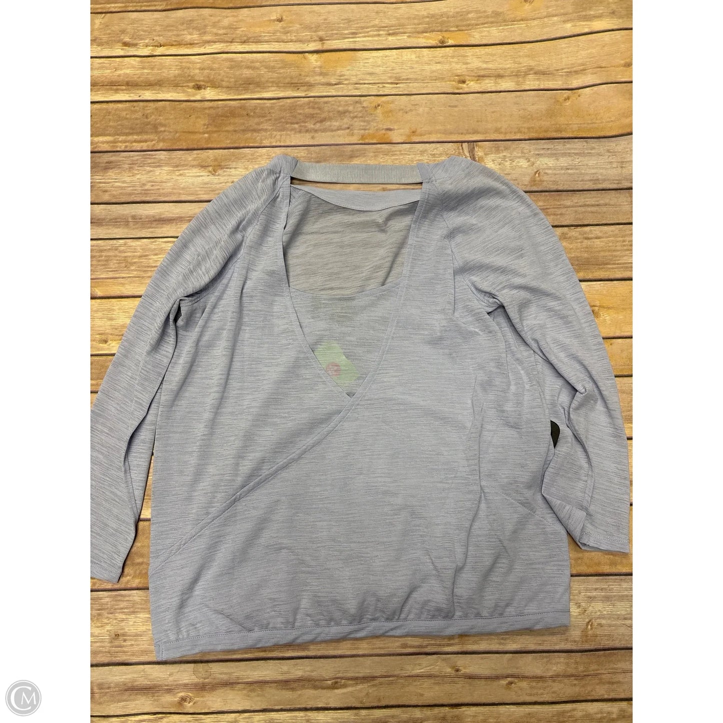 Athletic Top Long Sleeve Crewneck By Athleta In Purple, Size: M
