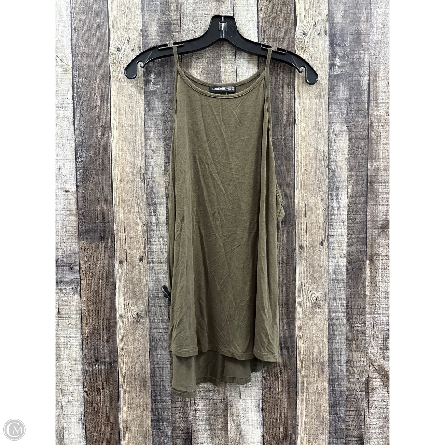 Top Sleeveless By Cme In Green, Size: Xxl