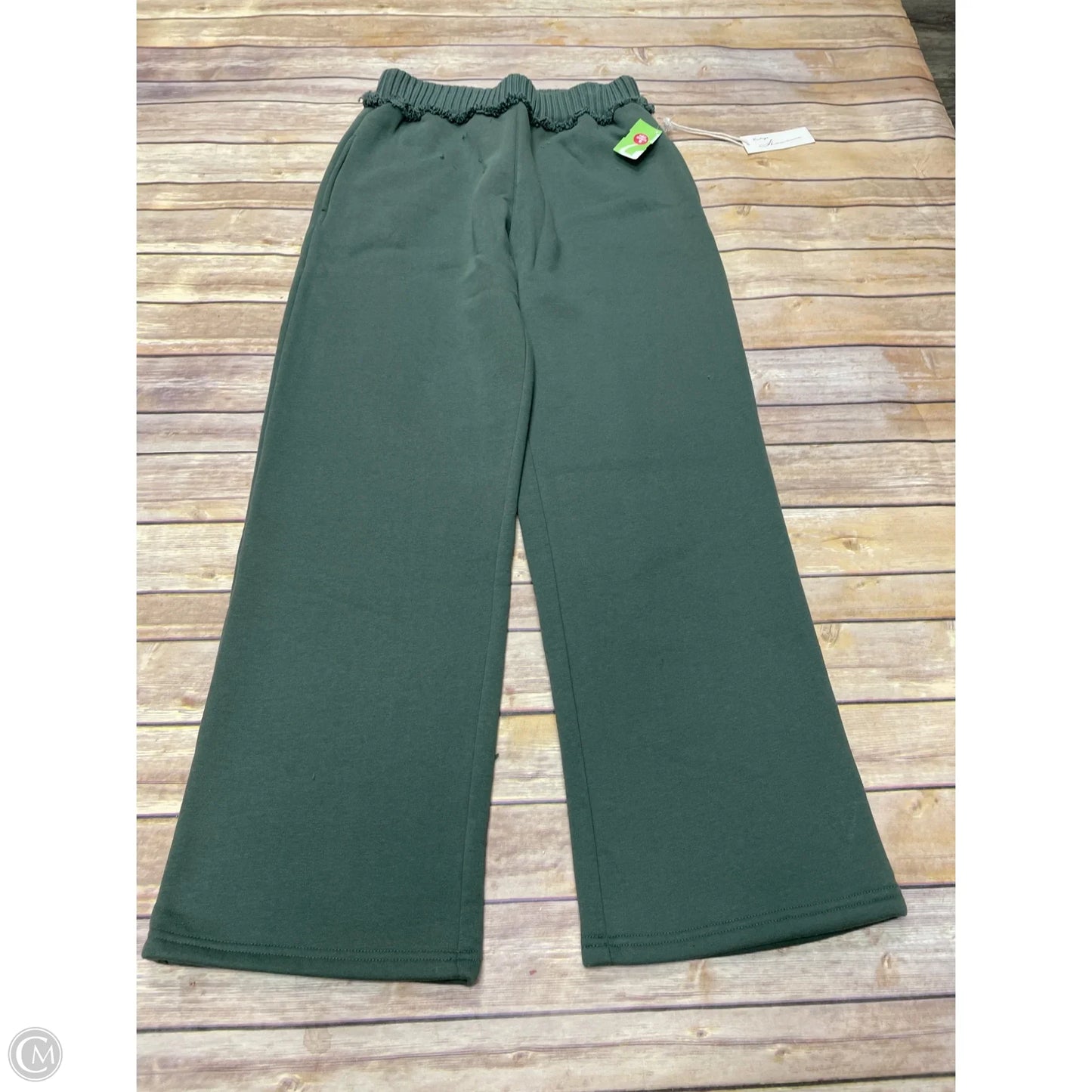 Pants Wide Leg By Vintage Havana In Green, Size: M