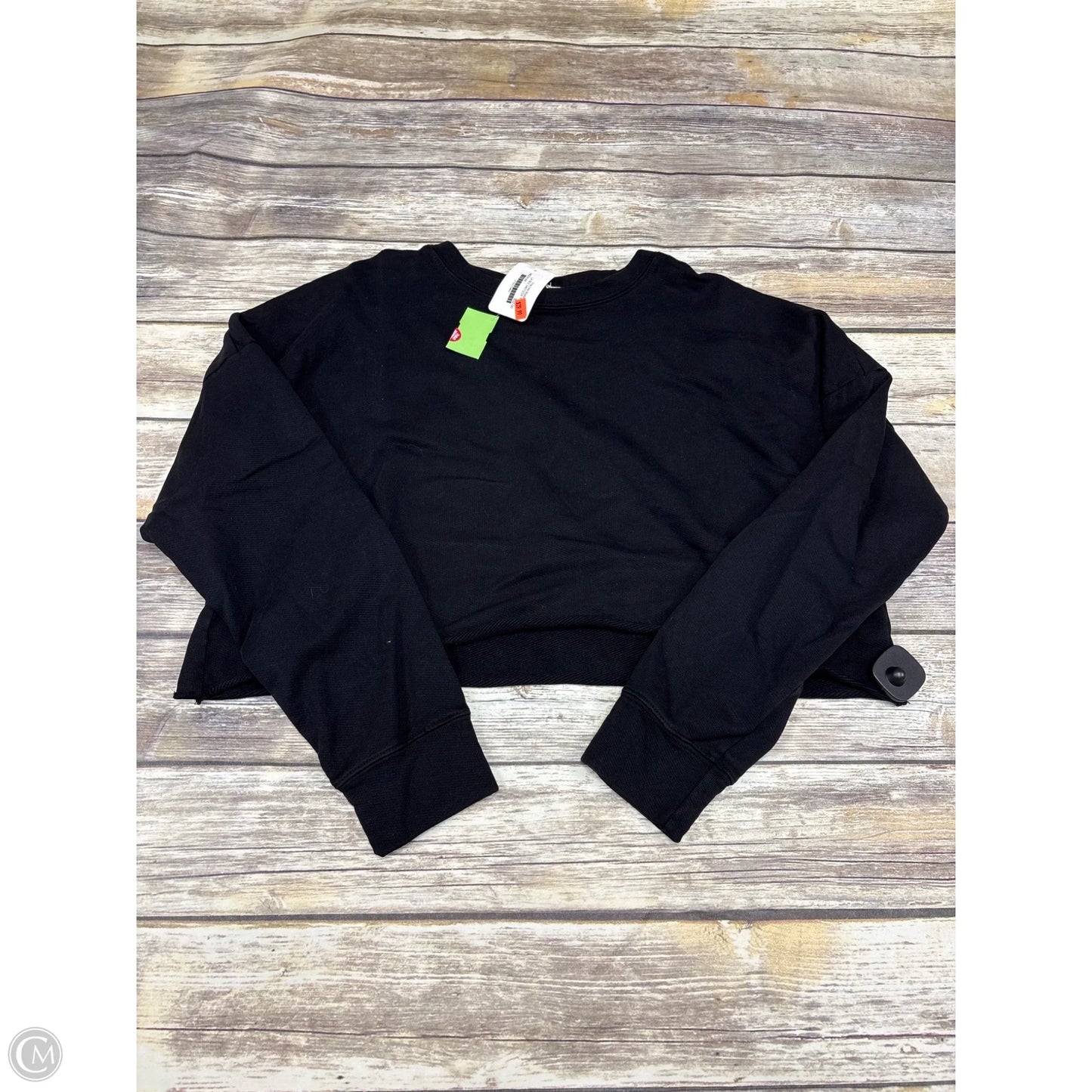 Sweatshirt Collar By Cme In Black, Size: M