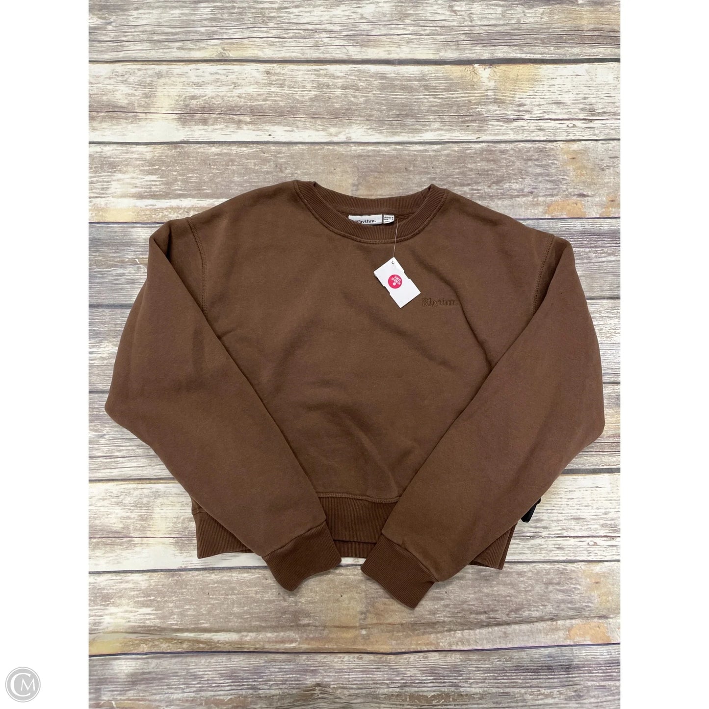 Sweatshirt Crewneck By Cme In Brown, Size: S