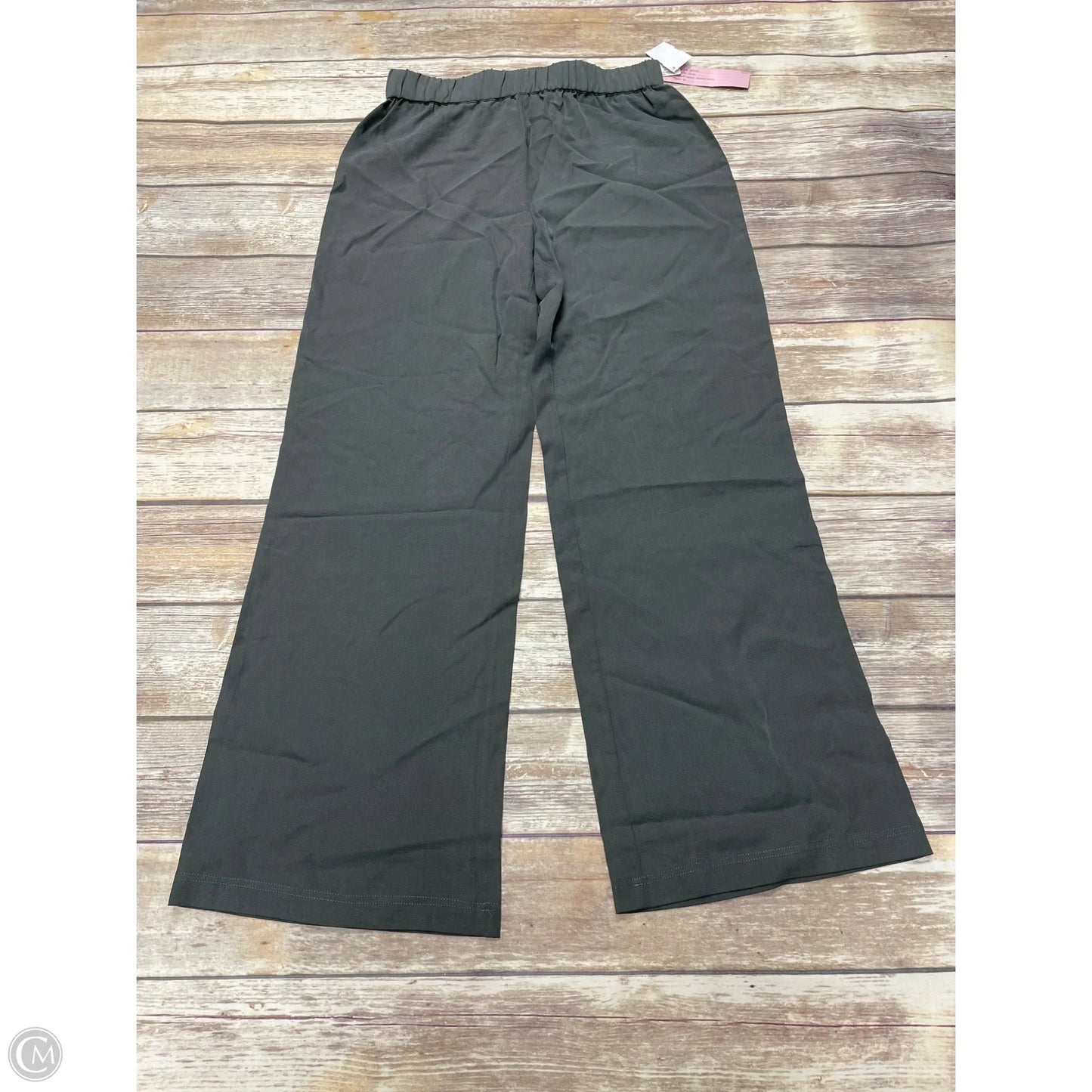 Pants Wide Leg By Peck And Peck In Green, Size: M