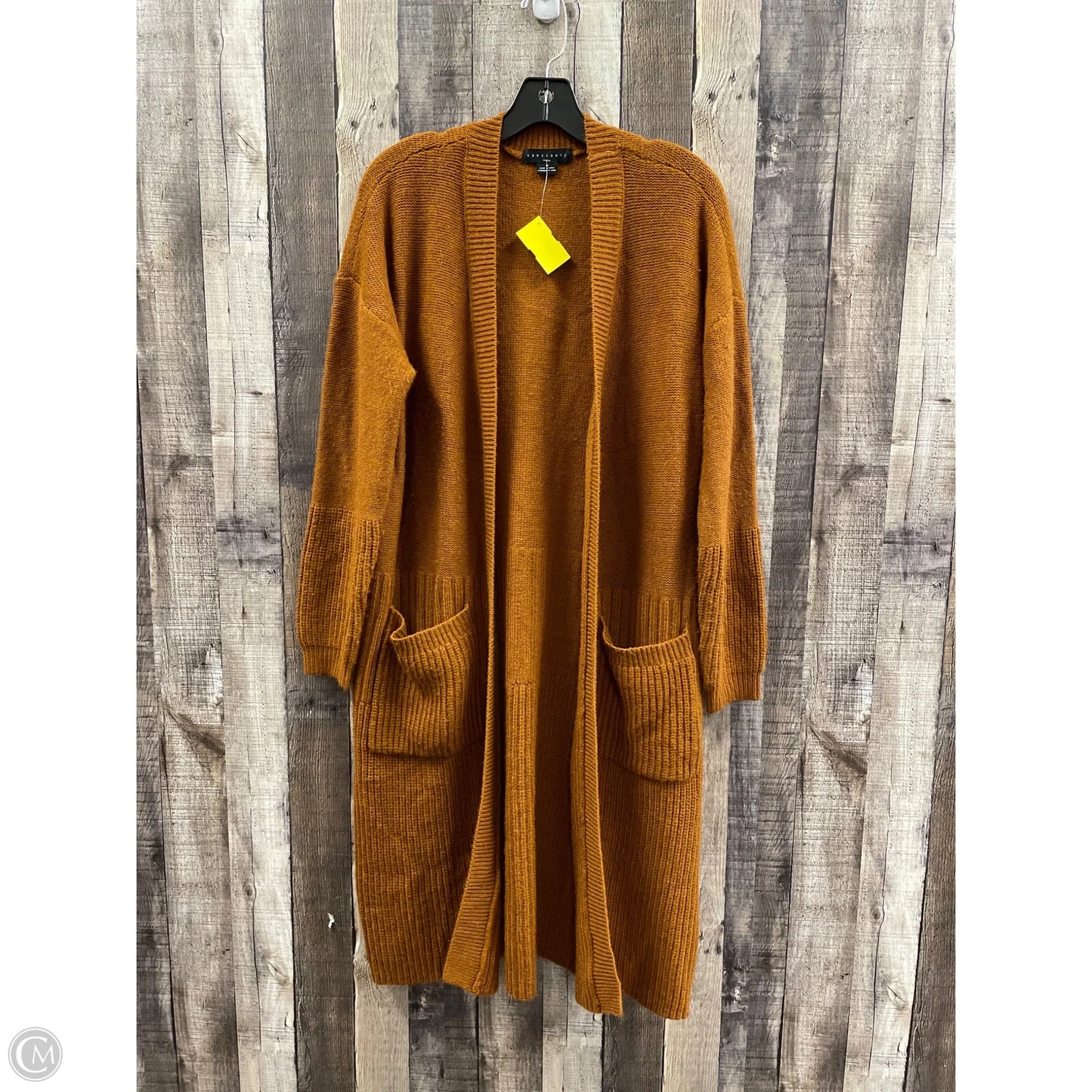 Sweater Cardigan By Sanctuary In Bronze, Size: M