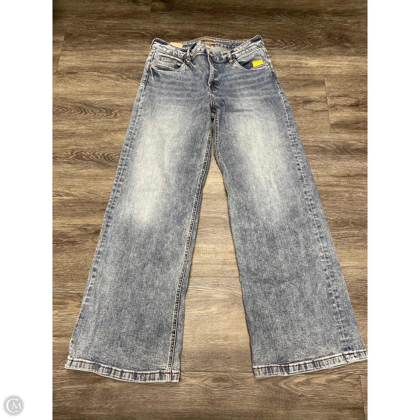 Jeans Wide Leg By Kut In Blue Denim, Size: 8