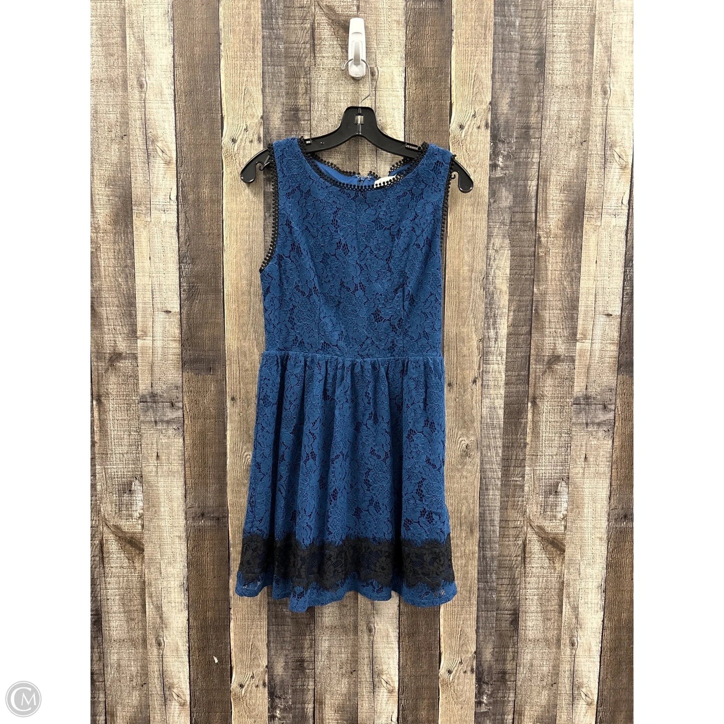 Dress Party Short By Francesca's In Teal, Size: M