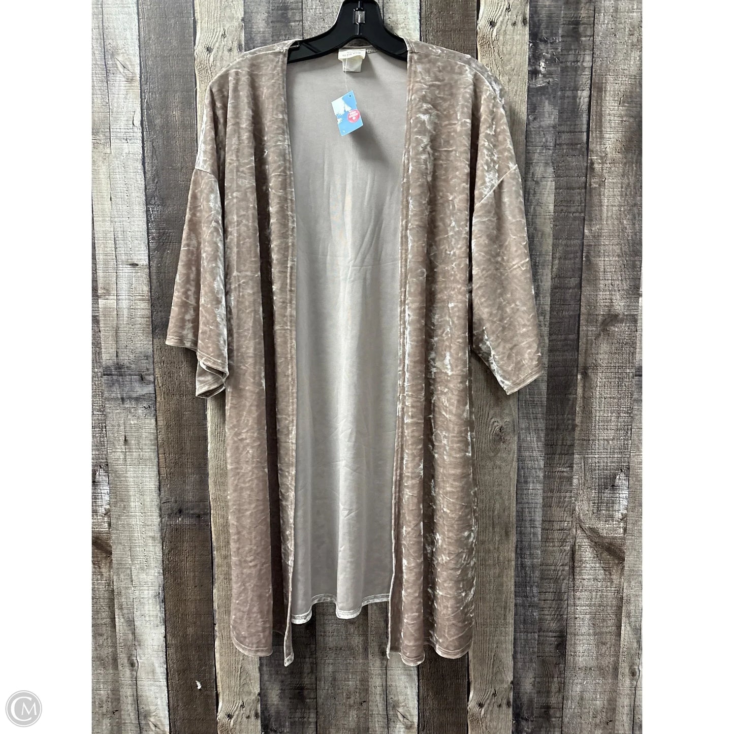 Cardigan By Caution To The Wind In Tan, Size: L