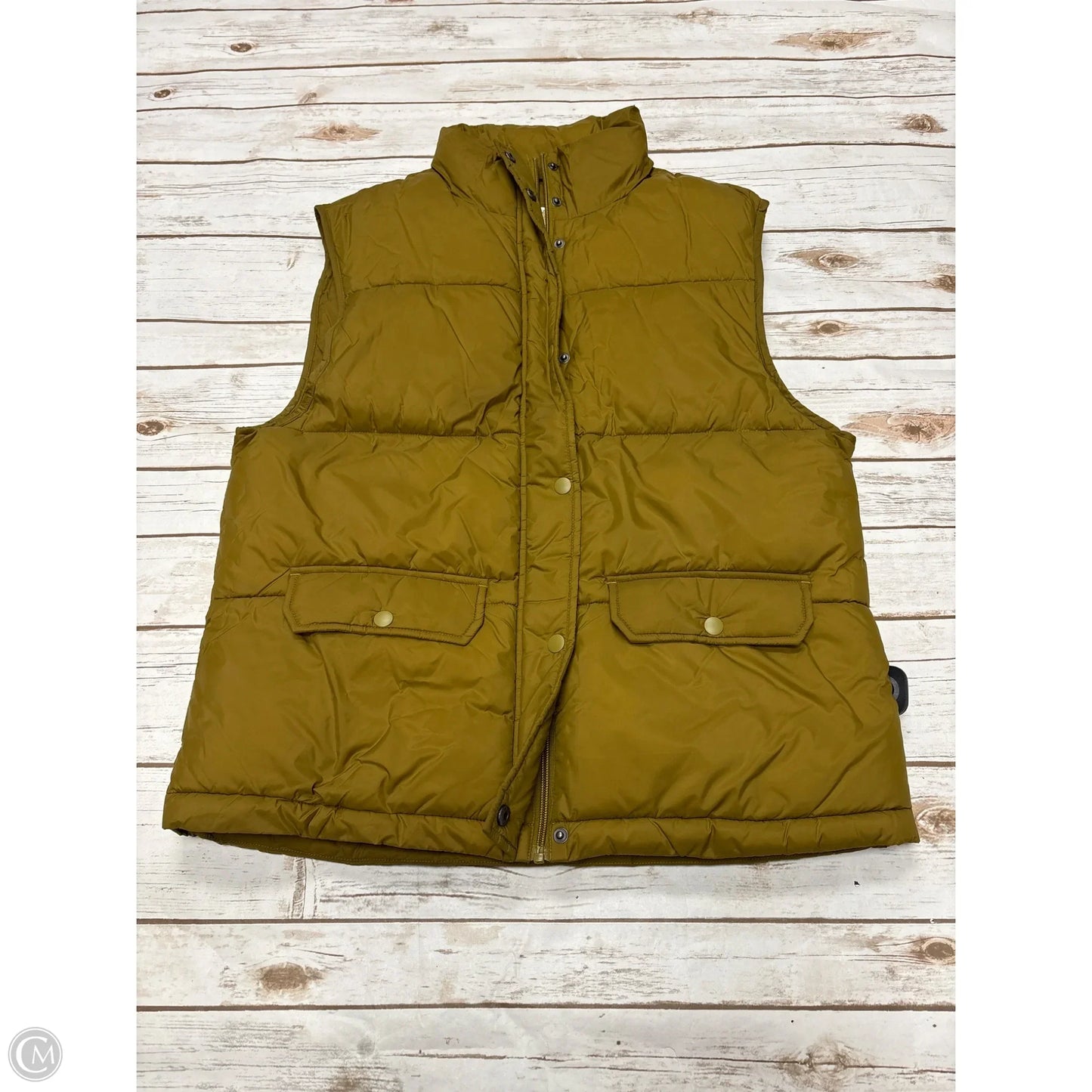 Vest Puffer & Quilted By Aerie In Brown, Size: S