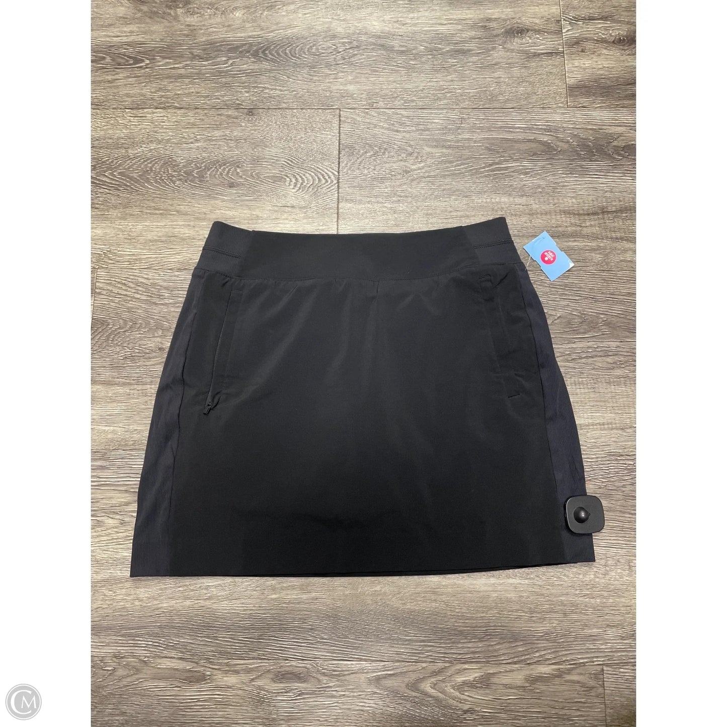 Athletic Skort By Athleta In Black, Size: M