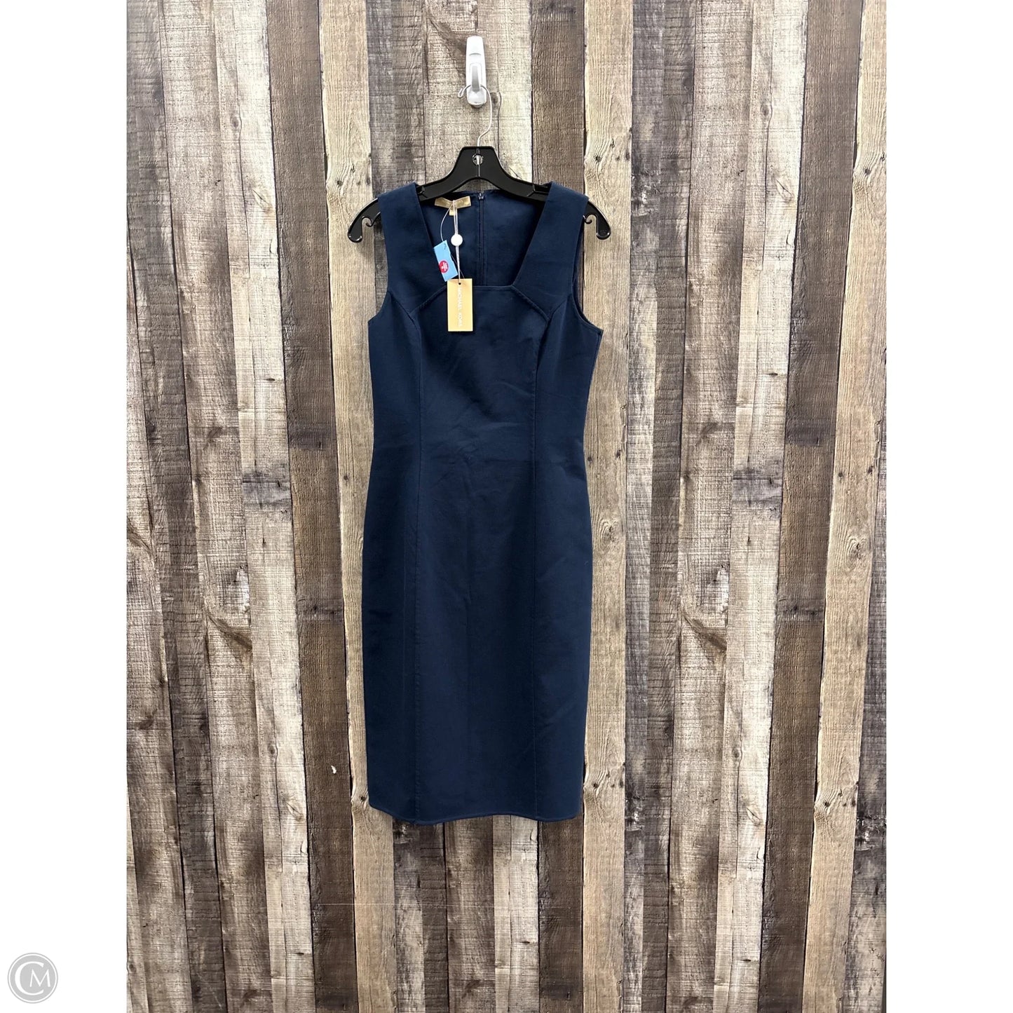 Dress Casual Midi By Michael By Michael Kors In Nautical Print, Size: S