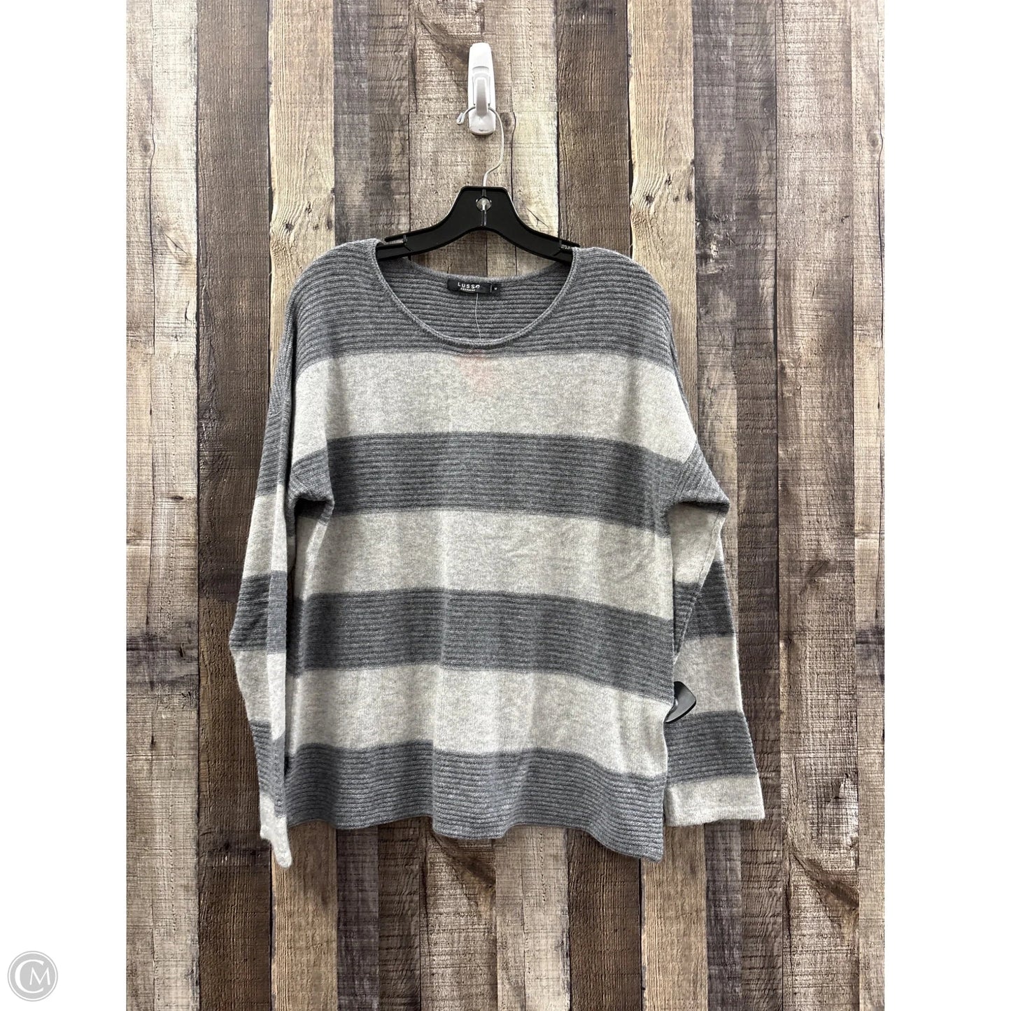 Sweater Cashmere By Cme In Grey, Size: M